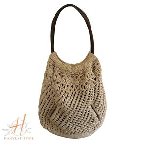 Lucky Brand Crochet Hobo Bag